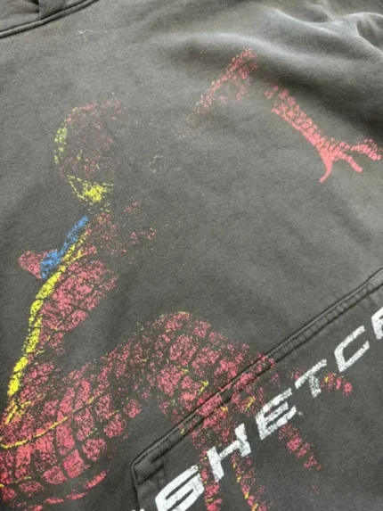 Basket Case Gallery Spiderman Hoodie Black